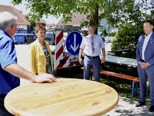 Staatssekretärin Friedlinde Gurr-Hirsch besucht den Wahlkreis Biberach - 1.7.2020