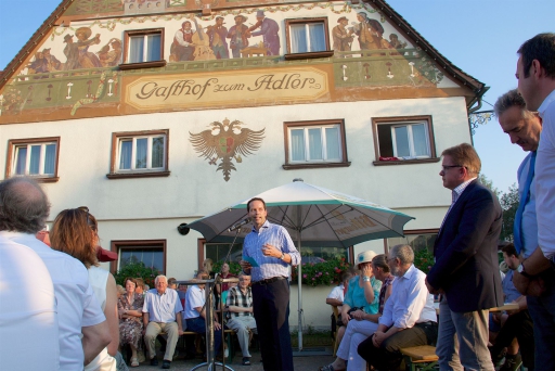 CDU-Sommerfest in Ochsenhausen mit Guido Wolf - 11.8.15