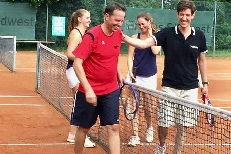 Tennismatch zum 25-jährigen Jubiläum der Tennisabteilung Aßmannshardt - 28.07.2019