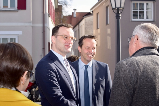 Bundesminister Jens Spahn besucht den Wahlkreis Biberach - 29.3.19